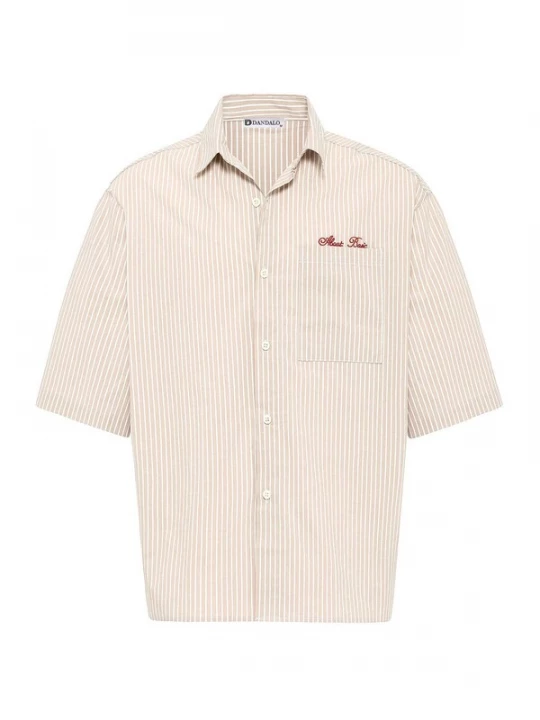 Foto van product Dandalo Overhemd beige / rood / wit