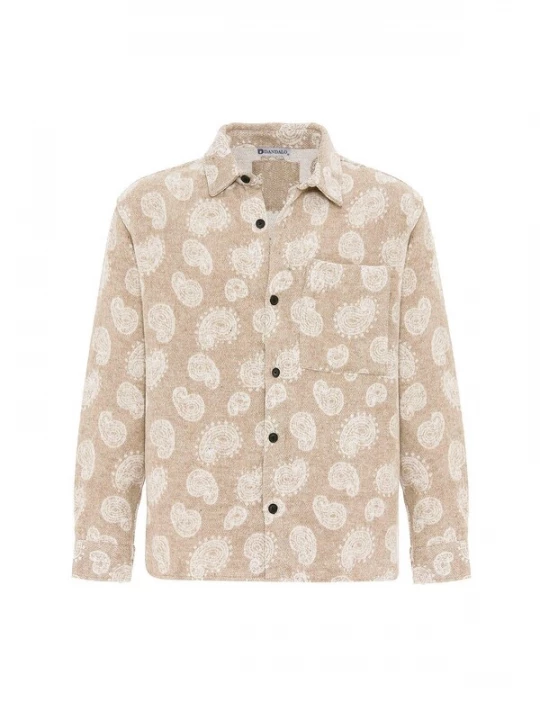 Foto van product Dandalo Overhemd beige / taupe