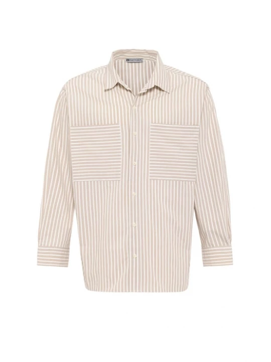 Foto van product Dandalo Overhemd beige / wit