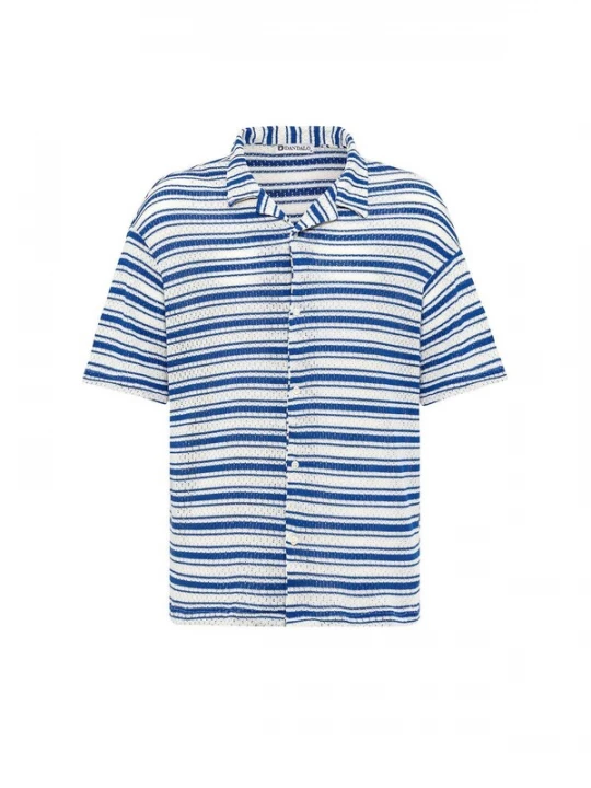 Foto van product Dandalo Overhemd blauw / wit