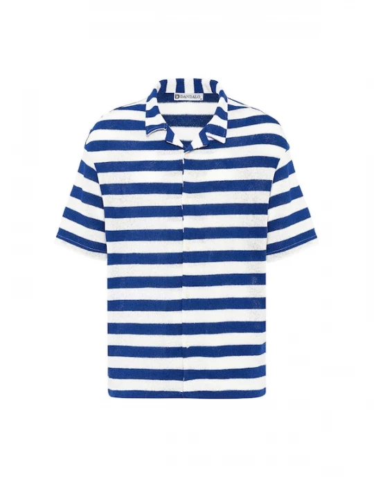 Foto van product Dandalo Overhemd blauw / wit