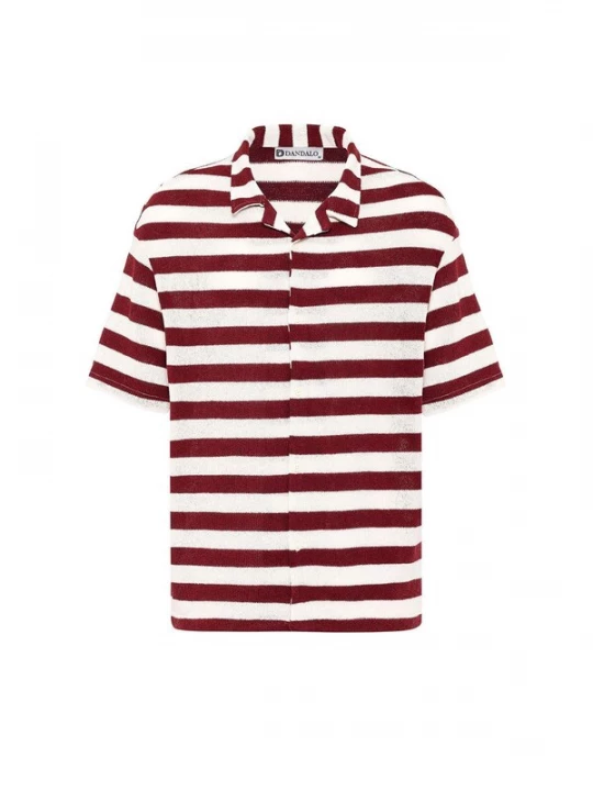 Foto van product Dandalo Overhemd bordeaux / wit