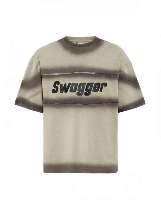 Foto van product Dandalo Shirt aardetinten / kaki / zwart