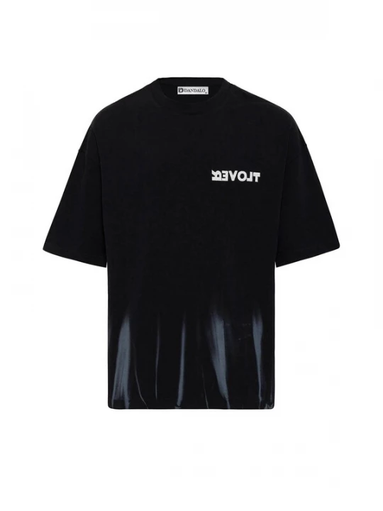Foto van product Dandalo Shirt basaltgrijs / zwart / wit