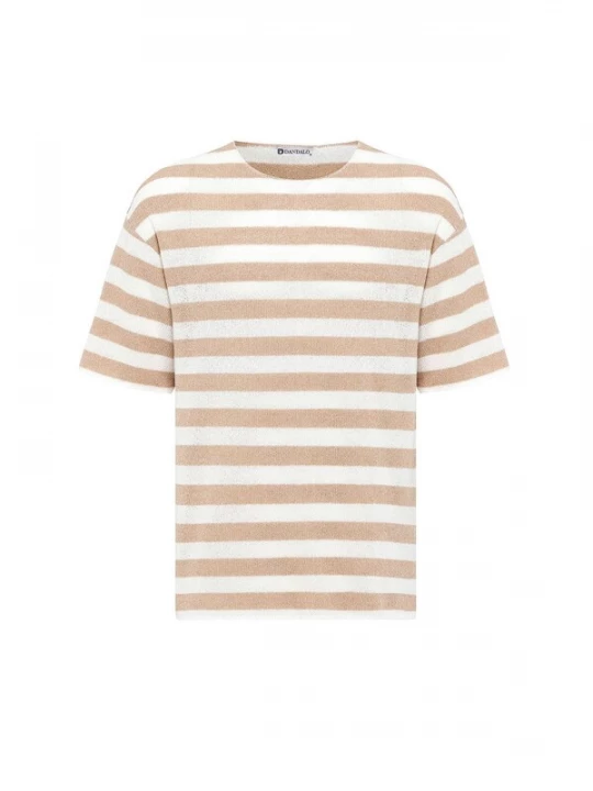 Foto van product Dandalo Shirt beige / wit