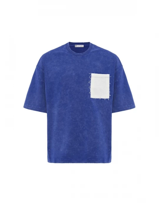 Foto van product Dandalo Shirt blauw / offwhite