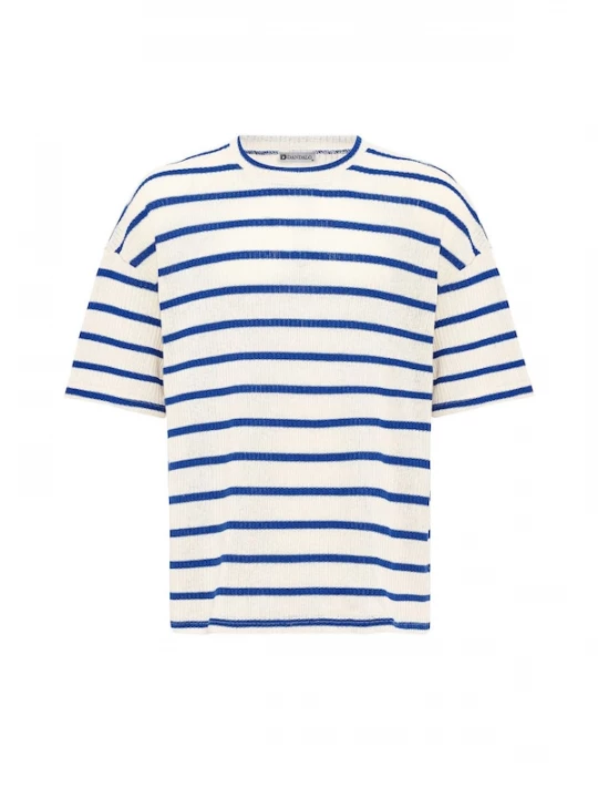 Foto van product Dandalo Shirt blauw / wit