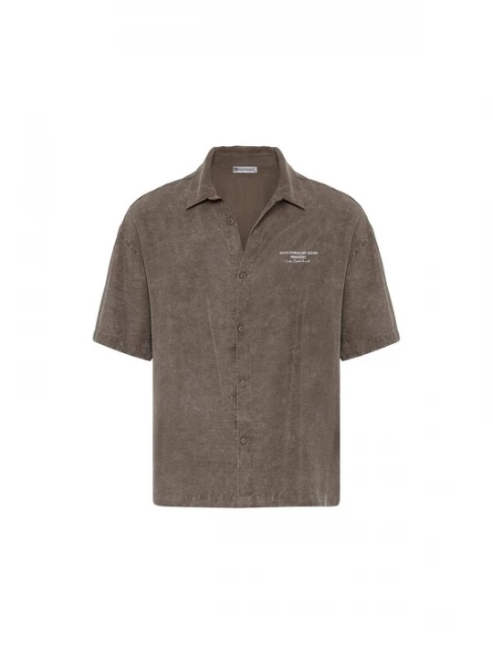 Foto van product Dandalo Shirt bruin / wit