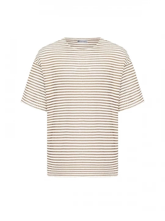 Foto van product Dandalo Shirt bruin / wit