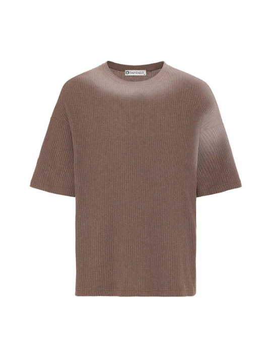 Foto van product Dandalo Shirt chocoladebruin / taupe