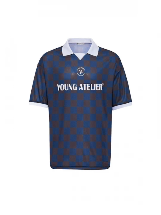 Foto van product Dandalo Shirt donkerblauw / bruin / wit