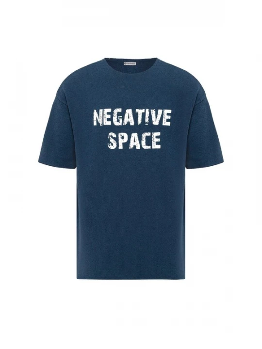 Foto van product Dandalo Shirt donkerblauw / wit