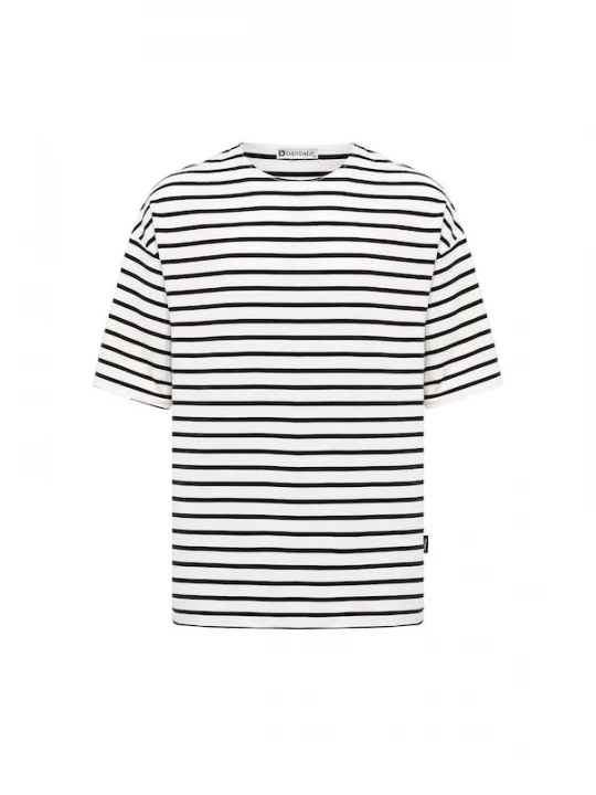 Foto van product Dandalo Shirt donkerblauw / wit