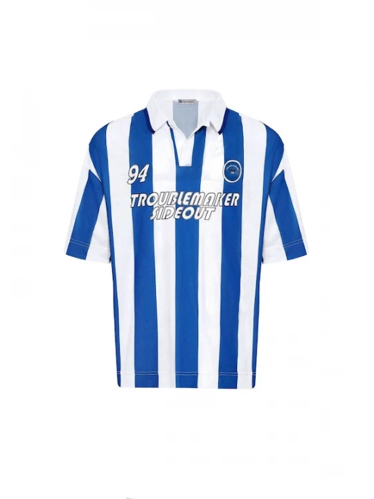 Foto van product Dandalo Shirt donkerblauw / zwart / wit