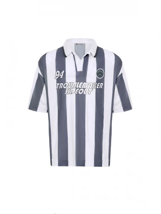 Foto van product Dandalo Shirt donkergrijs / zwart / wit