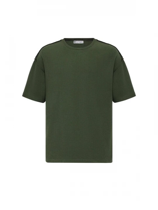 Foto van product Dandalo Shirt donkergroen / wit