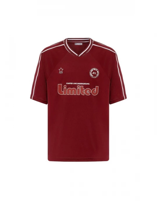 Foto van product Dandalo Shirt donkerrood / wit