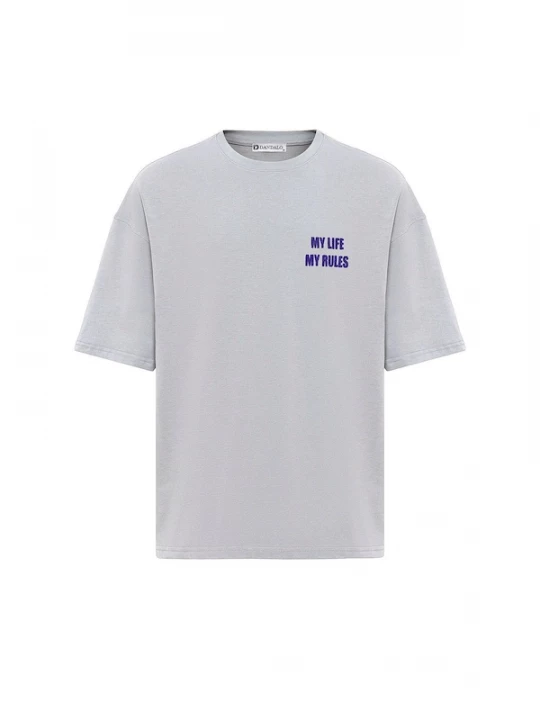 Foto van product Dandalo Shirt grijs / lila