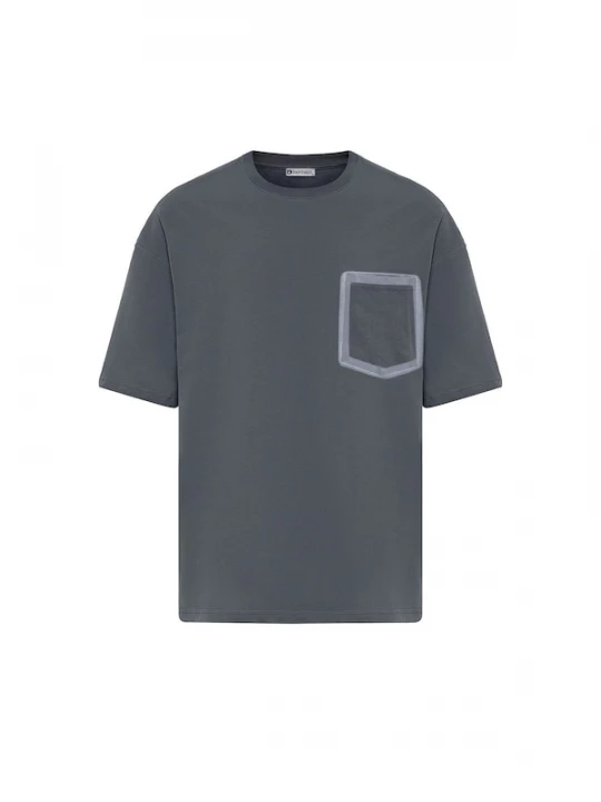 Foto van product Dandalo Shirt grijs / wit