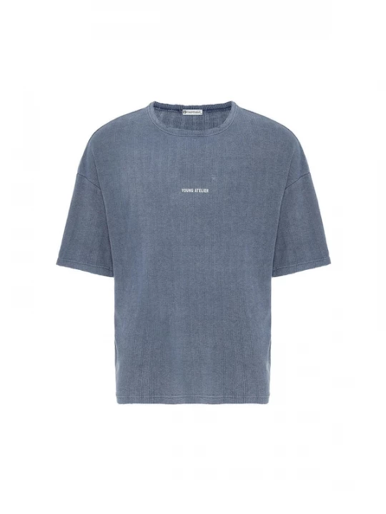 Foto van product Dandalo Shirt indigo / zwart / wit