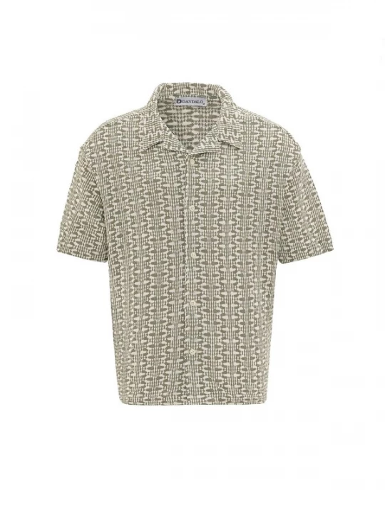 Foto van product Dandalo Shirt kaki / wit