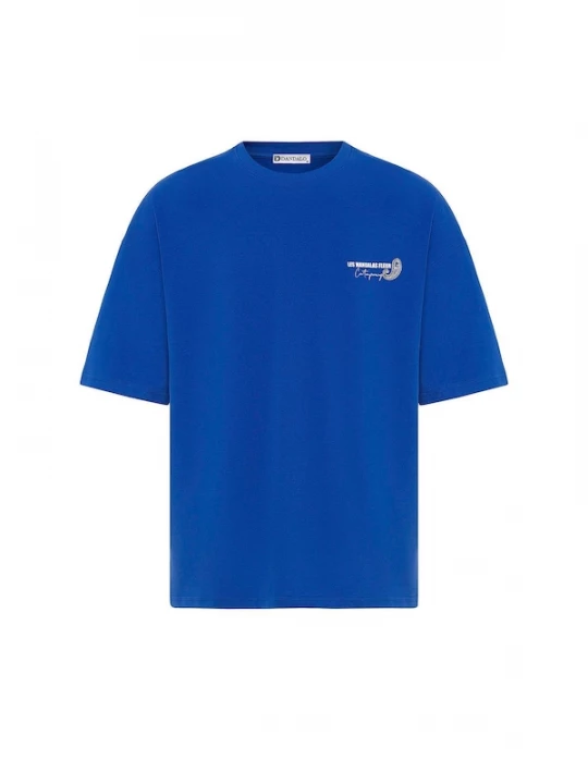 Foto van product Dandalo Shirt kobaltblauw / zwart / wit