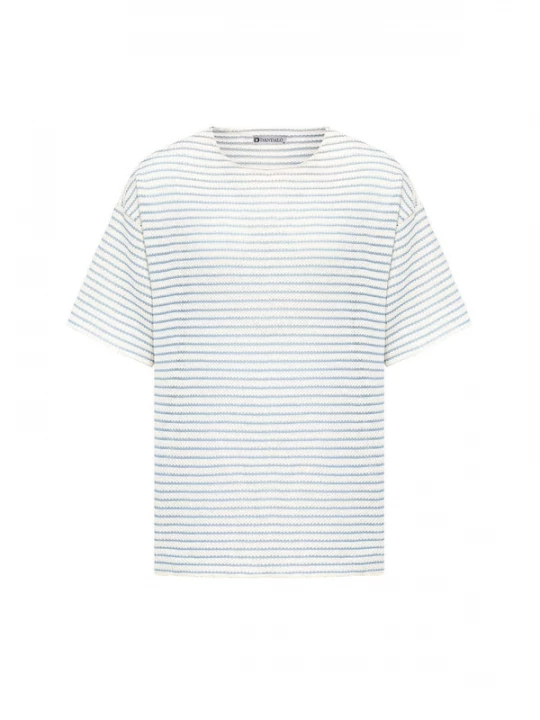 Foto van product Dandalo Shirt lichtblauw / wit