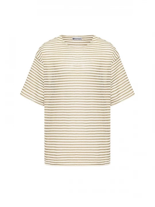 Foto van product Dandalo Shirt olijfgroen / wit