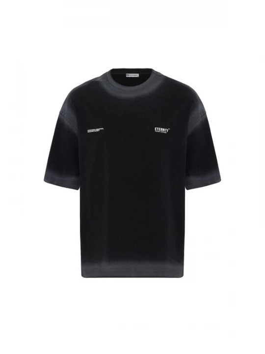 Foto van product Dandalo Shirt 'Olivier' antraciet / zwart / wit