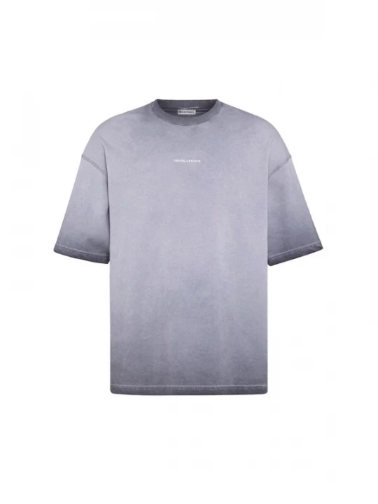 Foto van product Dandalo Shirt 'Paul' grijs / antraciet / wit