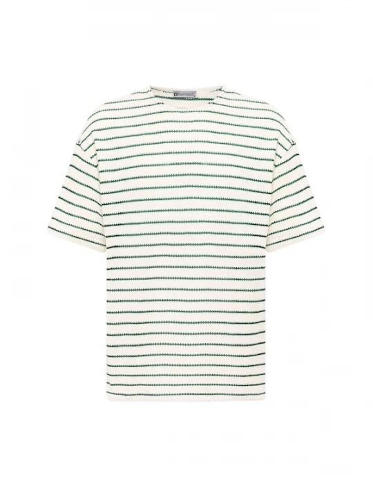 Foto van product Dandalo Shirt smaragd / wit