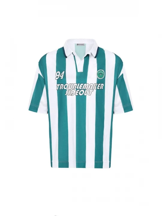Foto van product Dandalo Shirt smaragd / zwart / wit