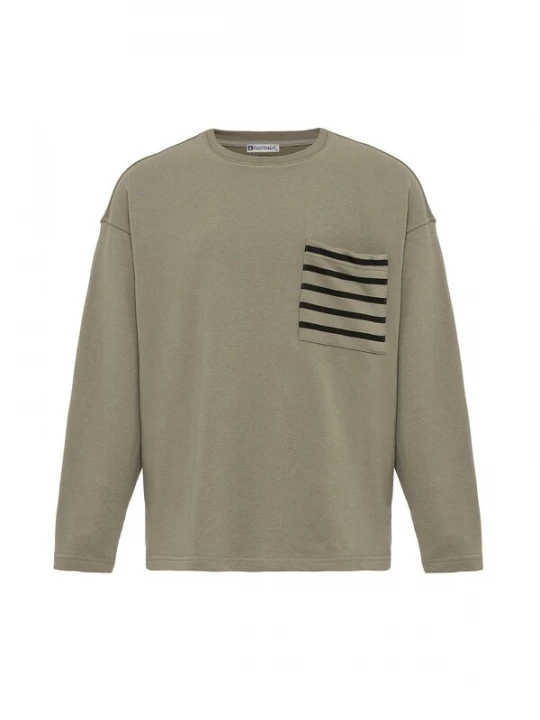 Foto van product Dandalo Sweatshirt kaki / zwart