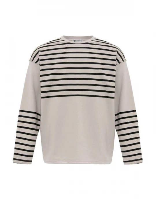 Foto van product Dandalo Sweatshirt lichtgrijs / zwart