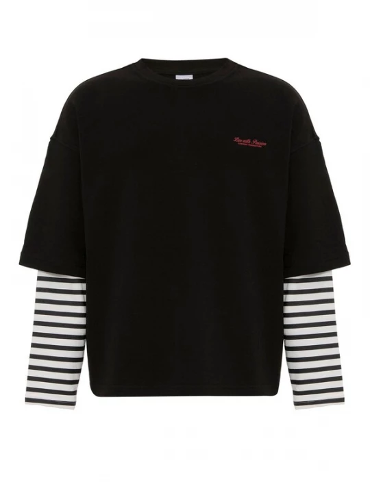Foto van product Dandalo Sweatshirt rood / zwart / wit