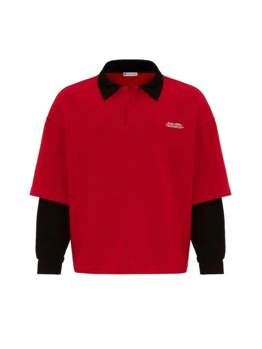 Foto van product Dandalo Sweatshirt rood / zwart / wit