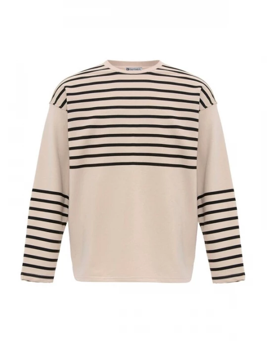 Foto van product Dandalo Sweatshirt stone grey / zwart