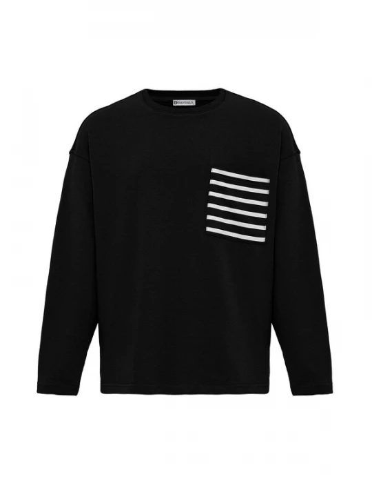 Foto van product Dandalo Sweatshirt zwart / wit