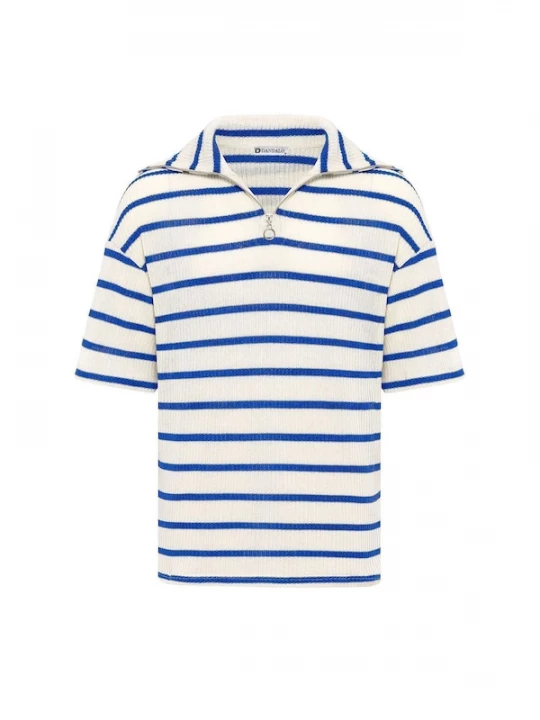 Foto van product Dandalo Trui blauw / wit
