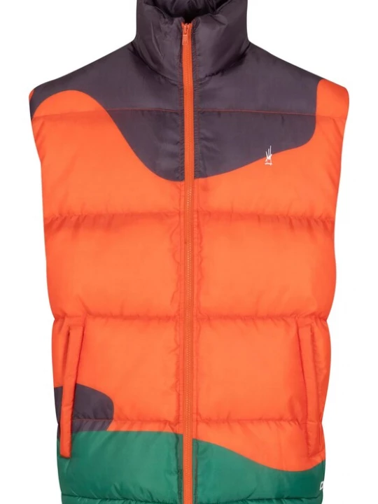 Foto van product Dangerous DNGRS Bodywarmer 'Expansion' gemengde kleuren / oranje