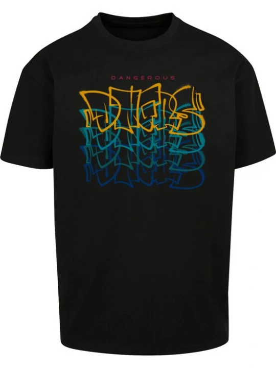 Foto van product Dangerous DNGRS Shirt blauw / aqua / curry / zwart