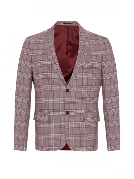 Foto van product Daniel Hills Colbert beige / blauw / lila