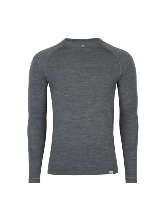 Foto van product DANISH ENDURANCE Basislaag 'Core Merino Baselayer' donkergrijs / wit