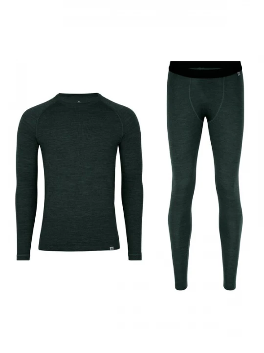 Foto van product DANISH ENDURANCE Basislaag 'Core Merino' donkergroen