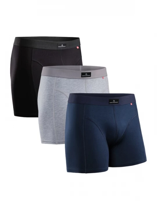 Foto van product DANISH ENDURANCE Boxershorts 'Classic Trunks' navy / grijs