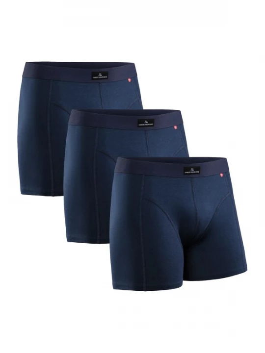 Foto van product DANISH ENDURANCE Boxershorts donkerblauw / zwart / wit