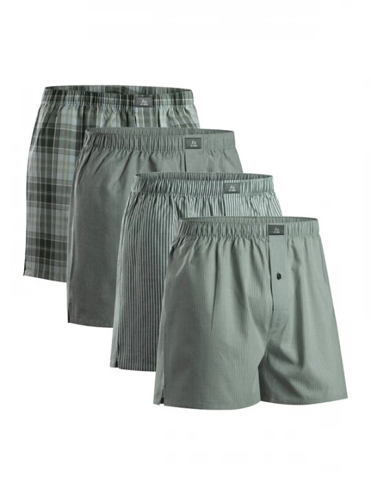 Foto van product DANISH ENDURANCE Boxershorts 'Organic Woven' groen