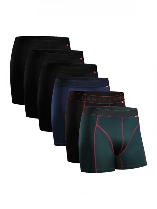 Foto van product DANISH ENDURANCE Boxershorts 'Sports Trunks' gemengde kleuren