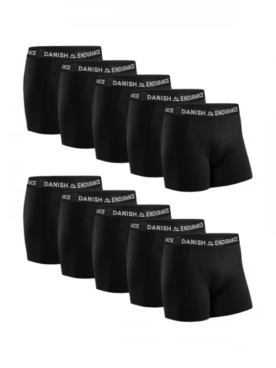 Foto van product DANISH ENDURANCE Boxershorts zwart / wit