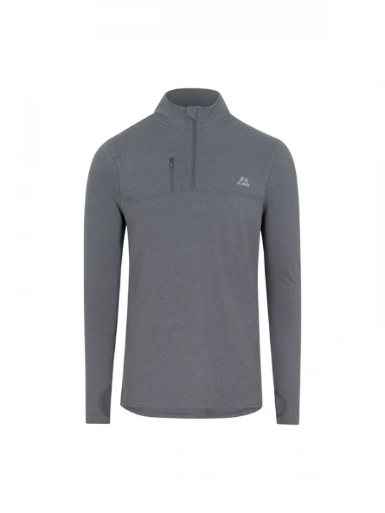 Foto van product DANISH ENDURANCE Functioneel shirt 'Half Zip' grijs